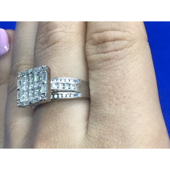 Sky Jewelry Серебряное кольцо с фианитом