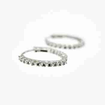 Sky Jewelry Серебряные Серьги с Фианитами 925 проба