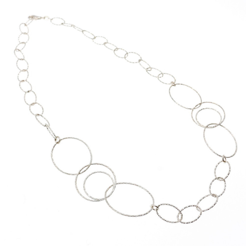 Sky Jewelry Серебряное ожерелье 925 проба  Italy