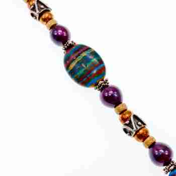 Sky Jewelry Серебряный браслет с Яшмой