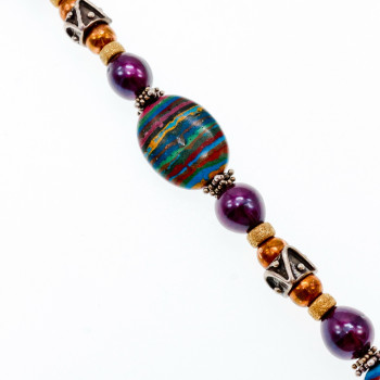 Sky Jewelry Серебряный браслет с Яшмой