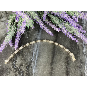 Sky Jewelry Серебряный браслет с фианитами 925 проба *Цветы*