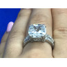 Sky Jewelry Серебряное кольцо с фианитом