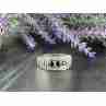 Sky Jewelry Мужское Серебряное Кольцо 925 проба с камнями Шпинель и Фианиты