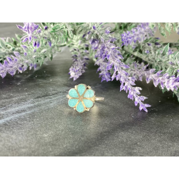 Sky Jewelry Серебряное кольцо с со вставками Нефрита 925 проба