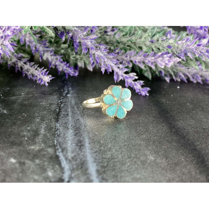 Sky Jewelry Серебряное кольцо с со вставками Нефрита 925 проба