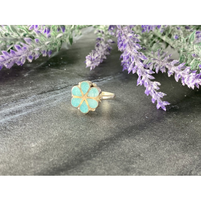 Sky Jewelry Серебряное кольцо с со вставками Нефрита 925 проба