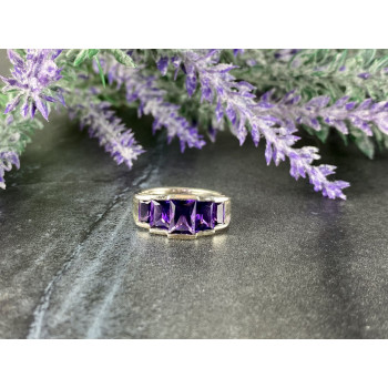 Sky Jewelry Серебряное кольцо с Аметистом  *Волшебство*