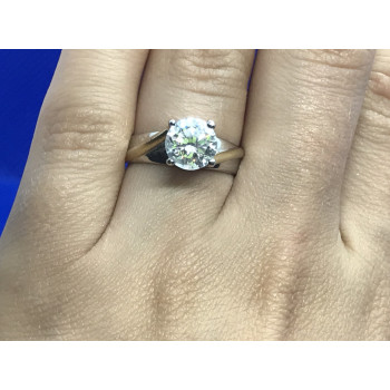 Sky Jewelry Серебряное кольцо с фианитом