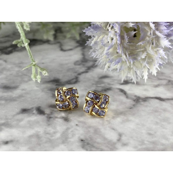 Sky Jewelry Золотые Серьги  с Танзанитом 10К (417 проба)