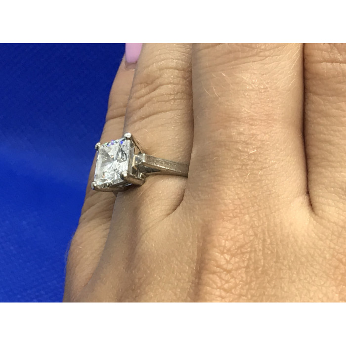 Sky Jewelry Серебряное кольцо с Фианитом