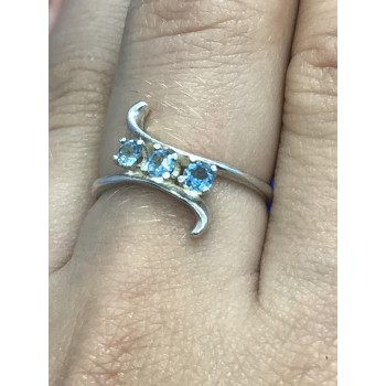 Sky Jewelry Sterling Silver кольцо с голубой Шпинелью