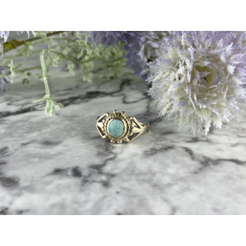 Sky Jewelry Серебряное кольцо 925 пробы с Бирюзой