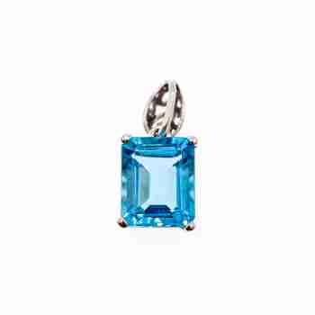 Sky Jewelry Золотой кулон с Топазом 10К (417 проба)