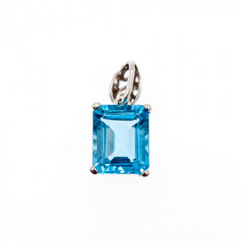 Sky Jewelry Золотой кулон с Топазом 10К (417 проба)