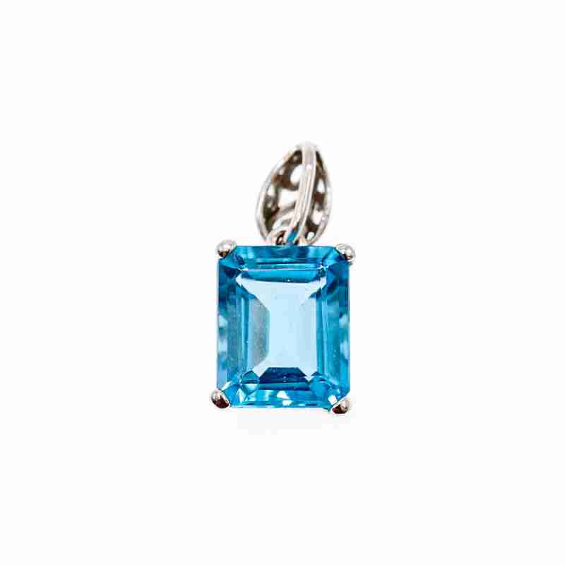 Sky Jewelry Золотой кулон с Топазом 10К (417 проба)