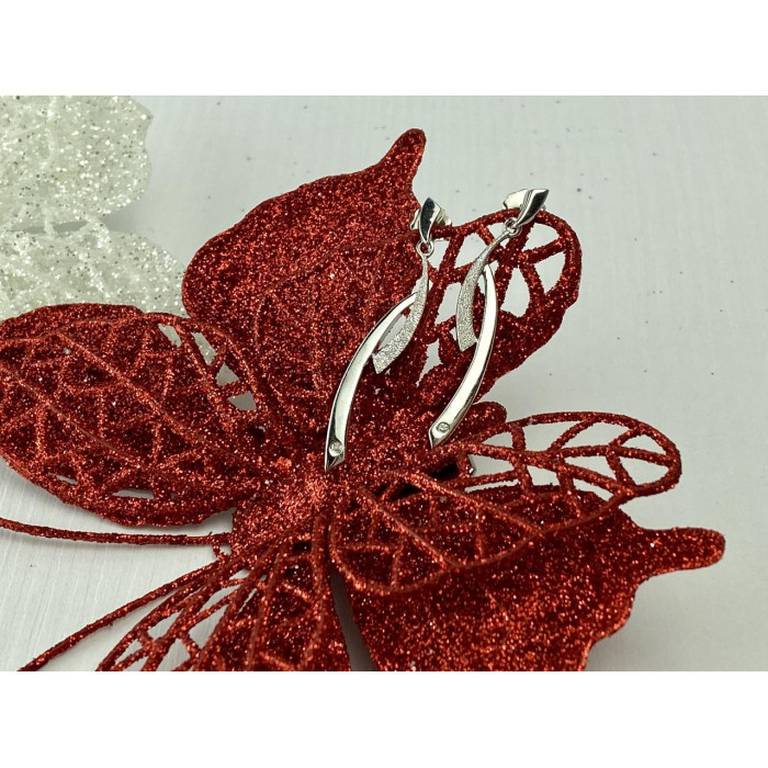 Sky Jewelry Серебряные Серьги 925 проба *Женственность*