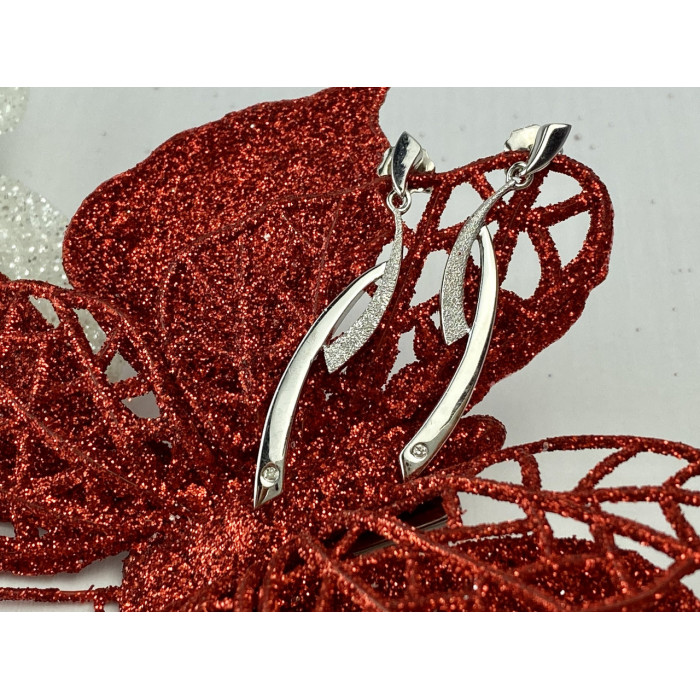 Sky Jewelry Серебряные Серьги 925 проба *Женственность*