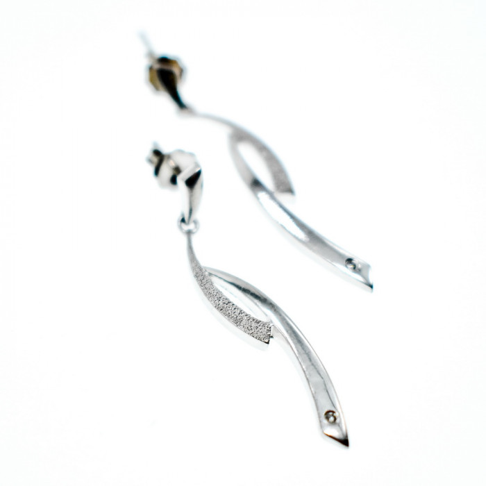 Sky Jewelry Серебряные Серьги 925 проба *Женственность*