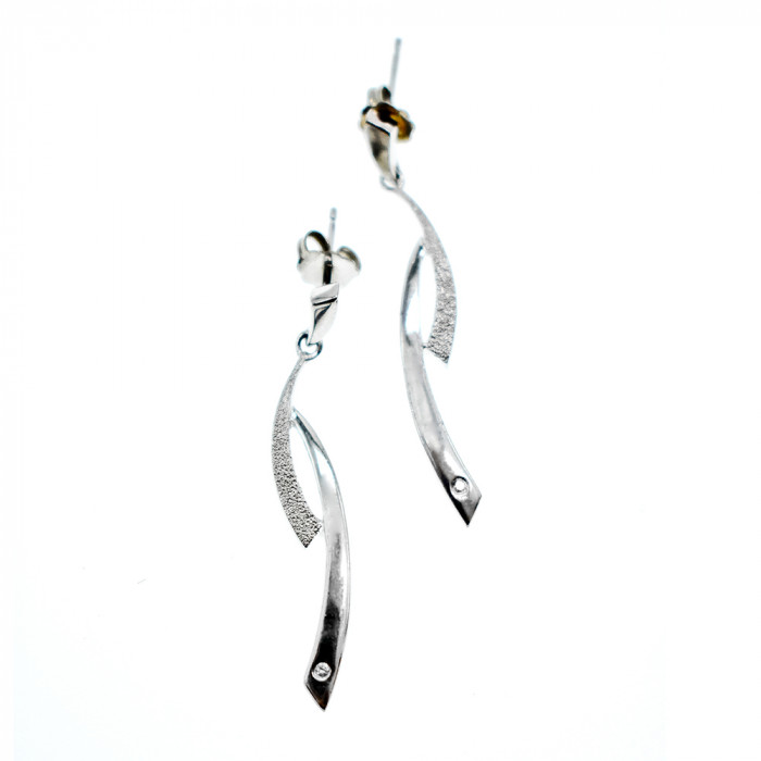 Sky Jewelry Серебряные Серьги 925 проба *Женственность*