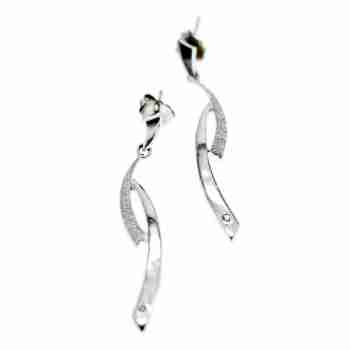 Sky Jewelry Серебряные Серьги 925 проба *Женственность*