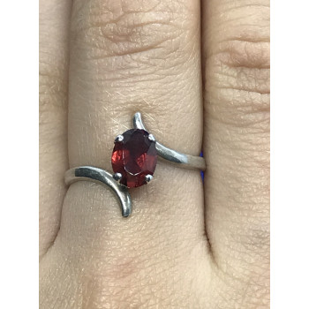 Sky Jewelry Sterling Silver кольцо с гранатом