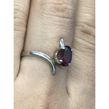 Sky Jewelry Sterling Silver кольцо с гранатом
