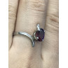 Sky Jewelry Sterling Silver кольцо с гранатом
