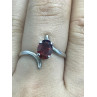 Sky Jewelry Sterling Silver кольцо с гранатом