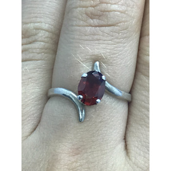 Sky Jewelry Sterling Silver кольцо с гранатом