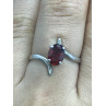 Sky Jewelry Sterling Silver кольцо с гранатом