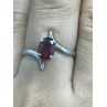 Sky Jewelry Sterling Silver кольцо с гранатом