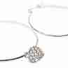 Sky Jewelry Серебряные Серьги Кольца  с камнями Кварц  *Сердце*