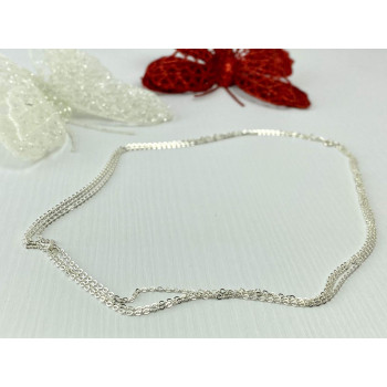 Sky Jewelry Серебряное Ожерелье *3 Цепочки*