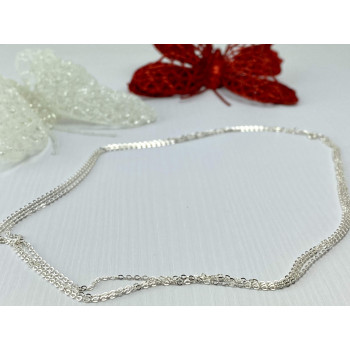 Sky Jewelry Серебряное Ожерелье *3 Цепочки*