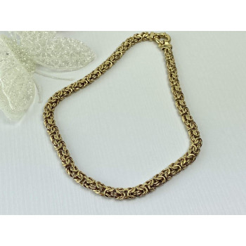 Sky Jewelry Серебряное ожерелье в позолоте 925 проба Italy