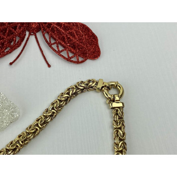 Sky Jewelry Серебряное ожерелье в позолоте 925 проба Italy