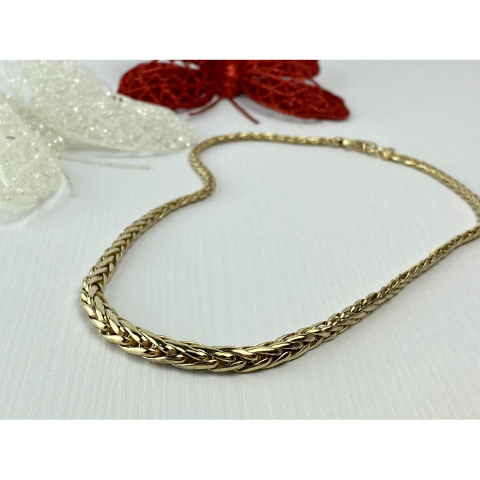 Sky Jewelry Серебряное ожерелье в позолоте 925 проба Italy  *Грация*