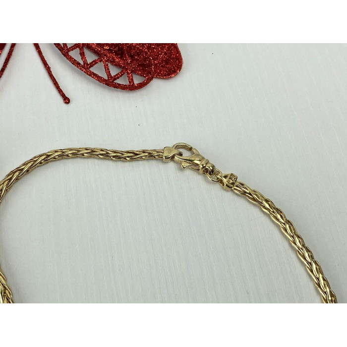 Sky Jewelry Серебряное ожерелье в позолоте 925 проба Italy  *Грация*