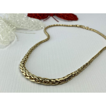 Sky Jewelry Серебряное ожерелье в позолоте 925 проба Italy  *Грация*