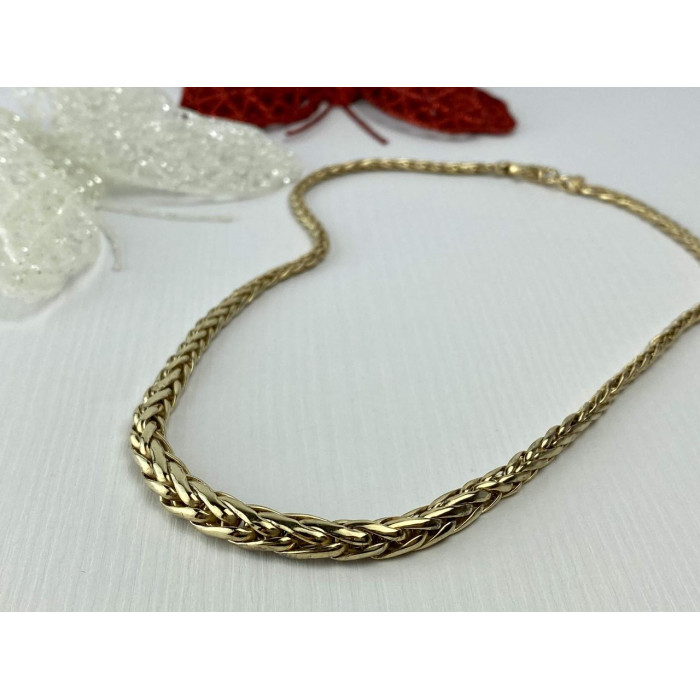 Sky Jewelry Серебряное ожерелье в позолоте 925 проба Italy  *Грация*