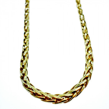 Sky Jewelry Серебряное ожерелье в позолоте 925 проба Italy  *Грация*