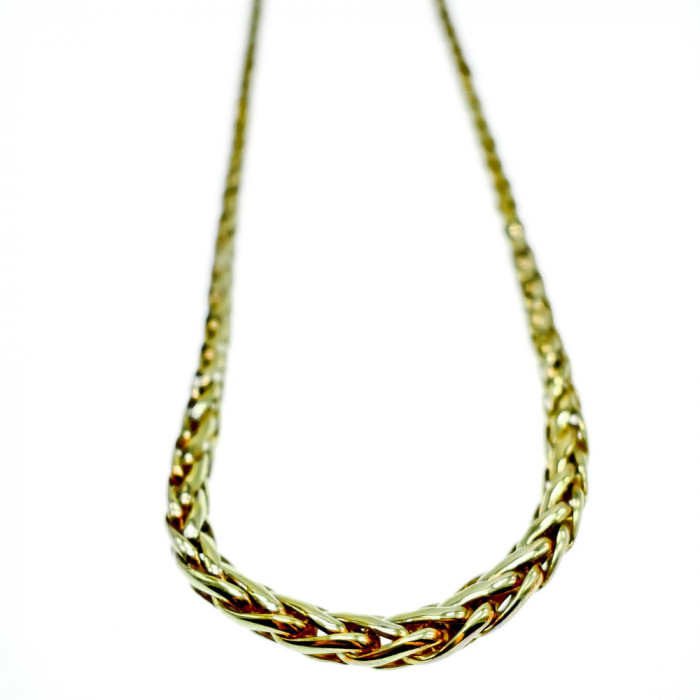 Sky Jewelry Серебряное ожерелье в позолоте 925 проба Italy  *Грация*