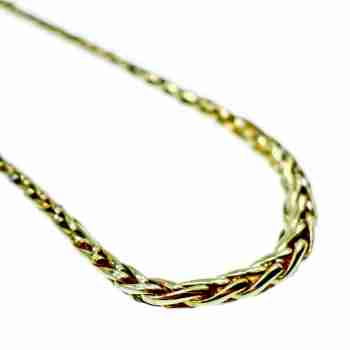 Sky Jewelry Серебряное ожерелье в позолоте 925 проба Italy  *Грация