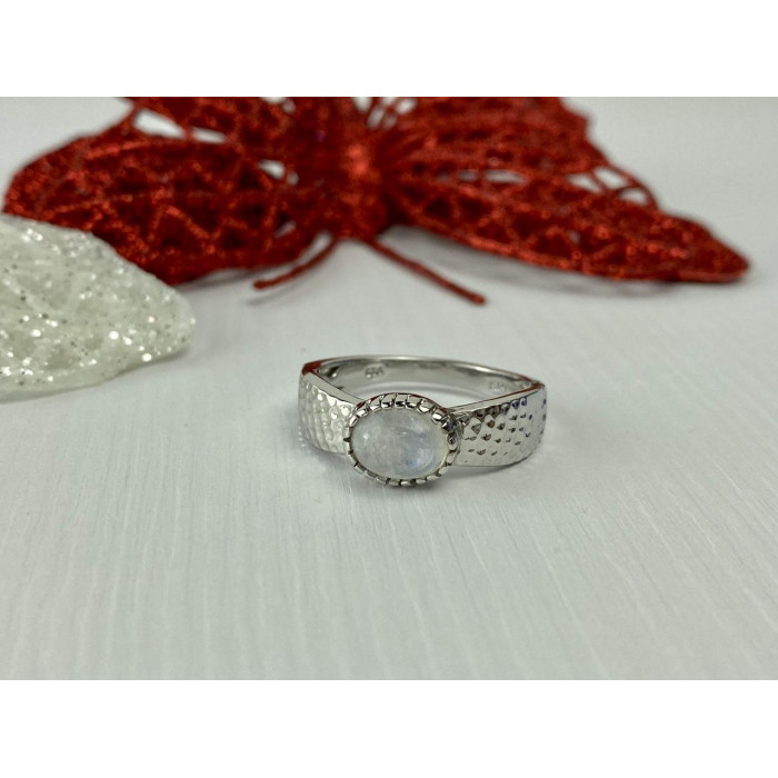Sky Jewelry Серебряное кольцо с Лунным камнем