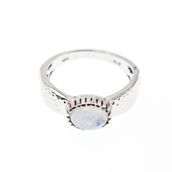 Sky Jewelry Серебряное кольцо с Лунным камнем