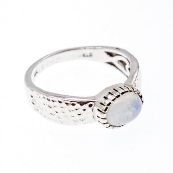 Sky Jewelry Серебряное кольцо с Лунным камнем