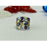 Sky Jewelry Серебряное кольцо с Натуральными камнями 925 проба