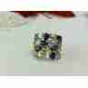 Sky Jewelry Серебряное кольцо с Натуральными камнями 925 проба