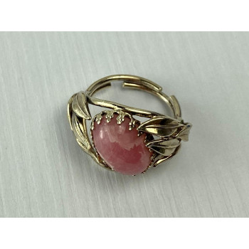 Sky Jewelry Винтажное Серебряное кольцо с Морганитом